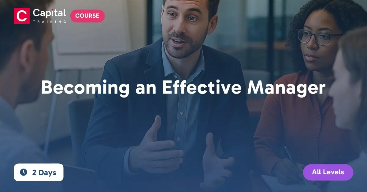 Management Training for New Managers | Capital Training